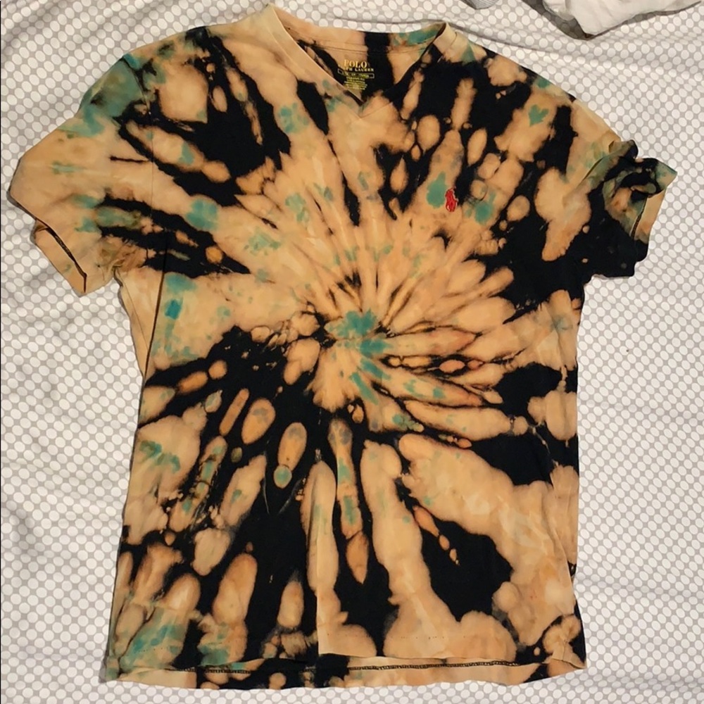 Vintage Ralph Lauren Polo Tie Die Tee Shirt
